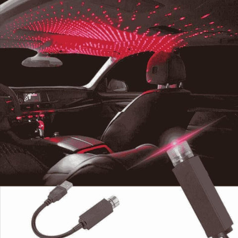 Ambient Star Light, 12V 360 Degree Rotation Use For Decoration Disco Laser Light Car