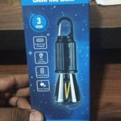 Decorative Hanging Bulb with 3 Modes Tent Lamp for Camping Pac of 2