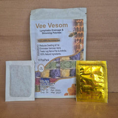 Vee Vesom Lymphatic Daiamage & Sliming Patches (10 Patches)