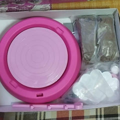 Kids Pottery Wheel Battery Operated Pottery Making Machine Painting Kit