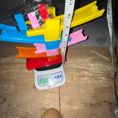 DIY Multilevel Racetrack Glider on Building Block Toys