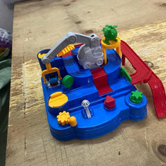 Race Track Educational Parking Crane Toys Airplane Truck Playset